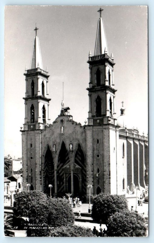 RPPC SAN MIGUEL ALLENDE, Guanajuato Mexico ~ BIRD'S EYE VIEW c1940s Postcard