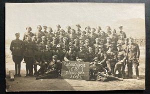 Mint Czechoslovakia Legion Real Picture Postcard RPPC Army Forces Photo Group