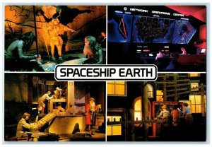 Spaceship Earth Changing Communications Epcot Center Walt Disney Postcard 