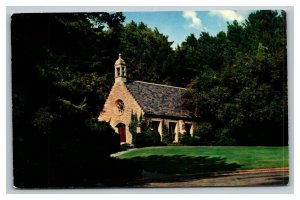 Vintage 1960's Postcard Chapel Forest Lawn Memorial Park Glendale California