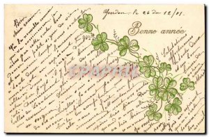 Old Postcard Fantasy Flowers Trefles