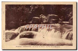 Old Postcard Dauphine Sassenage the Furon gorge of Pas de la Marquise