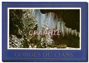 Modern Postcard The Maritime Alps in winter Cians Gorges Road Touet on Var Be...