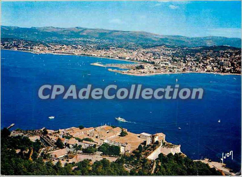 Modern Postcard The Lerins Islands (Ms. A) With Margaret Island Prison Iron M...