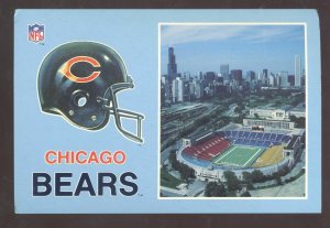 CHICAGO BEARS FOOTBALL STADIUM NFL POSTCARD