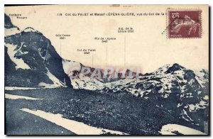 Old Postcard Col du Palet Massif and Lepena Gliere seen Pass