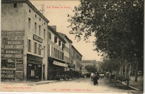 CPA CASTRES Place du Mail (1087480)