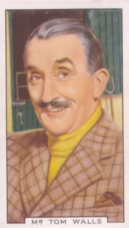 Tom Walls Horse Race Racing Jockey 1930s Cigarette Card