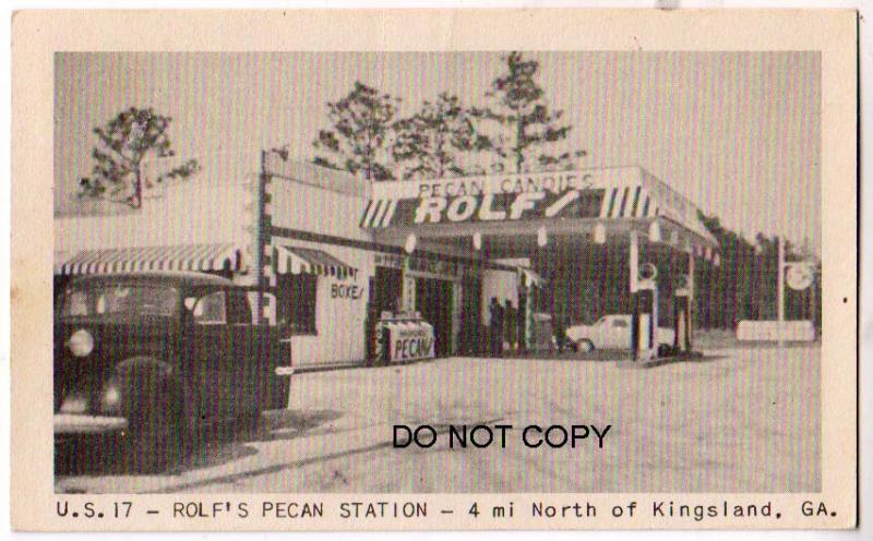 Rolf's Pecan Gas Station, Kingsland Ga