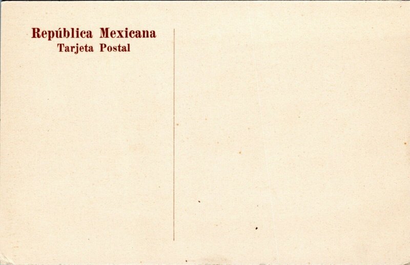 postcard Mexico City - En la Alameda