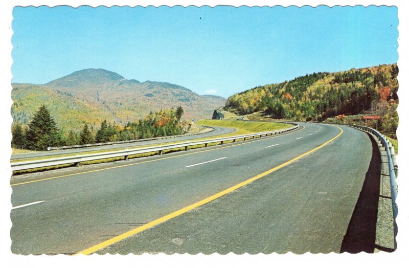 Autoroute, Fall, Mount Orford, Quebec