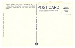 Chief Iron Tail and Buffalo Bill