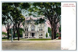 c1905 Court House Pittsfield Massachusetts MA Antique Unposted Postcard 