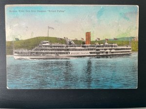 Vintage Postcard 1907-1915 Hudson River Day Liner Robert Fulton