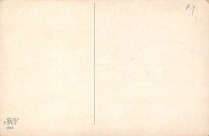 F Hecker, Ein Brief A Letter Art Artist Unused tab marks on corners from bein...