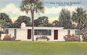 Rotary Club Boy Scouts Headquarters Sarasota, Florida, USA Unused 