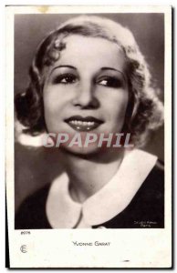 Postcard Modern Cinema Yvonne Garat