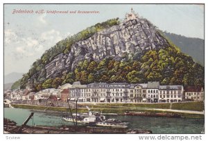 BODENBACH, Germany, 1900-1910's; Schaferwand Und Restauration, Ships