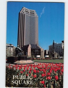 Postcard Public Square, Cleveland, Ohio