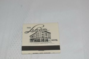 The Lafayette Hotel Downtown Rockford Illinois 30 Strike Matchbook