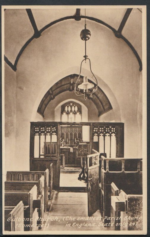 Somerset Postcard - Culbone Church, The Smallest Parish Church RS6350