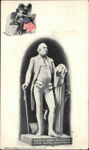 Richmond VA Statue of George Washington Patriotic 1900s-20s Vintage Postcard