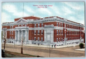 Baltimore Maryland MD Postcard Eastern Female High School Building 1910 Unposted