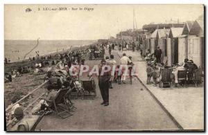 Old Postcard Luc Sur Mer La Digue