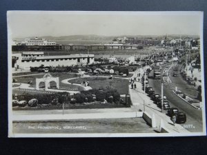 Lancashire MORECAMBE The Promenade c1950s RP Postcard by Valentine