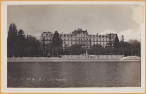 RPPC-Geneva, Switzerland-Geneva Palais des Nations-Palace of Nations