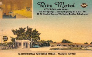 Little Rock, Arkansas, Ritz Motel, AA367-20