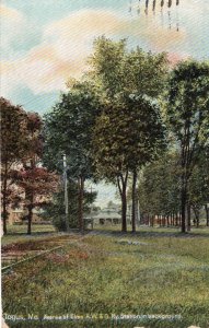 12947 Augusta, Winthrop & Gardiner Street Railway, Togus, Chelsea, Maine 1907