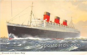 Cunard RMS Queen Mary Ship Unused 
