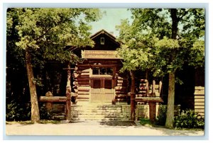 1958 Starved Rock Lodge Starved Rock State Park IL, Utica IL Posted Postcard