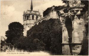 CPA AMBOISE - La Tour pour les Vuitures et la Chapelle du Chateau (298700)