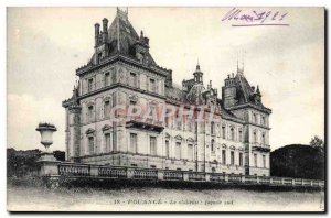 Postcard Old Pouance Vue Prize of Fand the Chateau Park