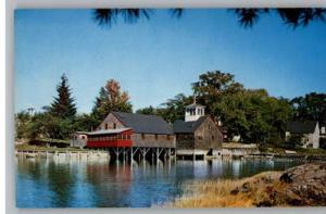 Postcard~Olde Grist Mill Restaurant~Kennebunkport,Maine