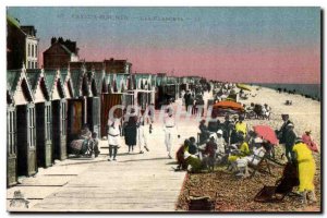 Old Postcard Cayeux sur Mer The Boardwalk