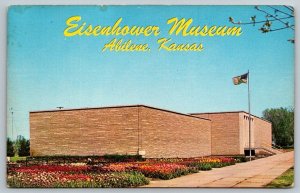 Eisenhower Museum  Abilene  Kansas   Postcard