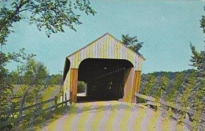 Covered Bridge Hartland Hartland Old Covered Wood Bridge Vermont