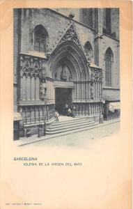 B93399  barcelona iglesia de la virgen del mar   spain