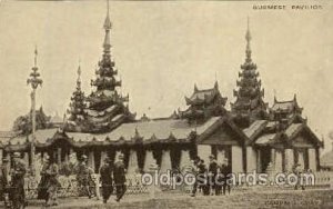 Burmese Pavilion, Campbell Gray British Empire Exhibition 1924 Unused 