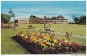 Flower Gardens at Lowther Gardens, Lytham St. Annes, Lancashire, England, Uni...