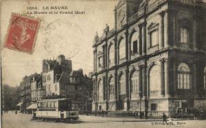 CPA Le HAVRE - Le Musée et le Grand Quai (200832)