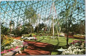 Mitchell Park Horticultural Conservatory -Mother's Day show Maypole scene