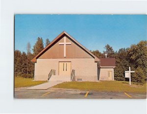 Postcard Missouri Synod Lutheran Church, Hackensack, Minnesota 