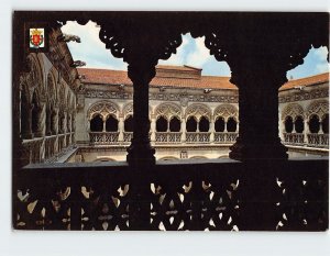 Postcard St. Gregorio Cloister, Museum National of Sculpture, Valladolid, Spain
