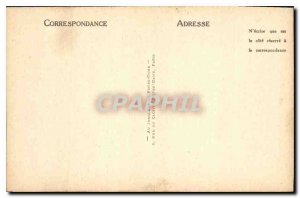 Postcard Old Paris La Sainte Chapelle detail Porch Loggia God Crea Women