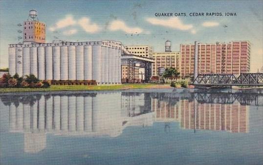 Quaker Oats Cedar Rapids Iowa 1940