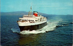 Ship M V Bluenose Ferry Service From Bar Harbor To Yarmouth 1965